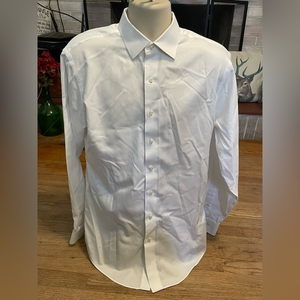 Brooks Brothers Regent Fit‎ Non-Iron Cotton Button Down Dress Shirt 16 1…